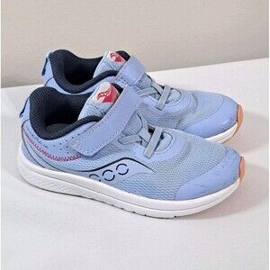 Saucony Kinvara 14 Children Unisex Shoes Kids Light Blue Toddler Sz 9 M Sneakers